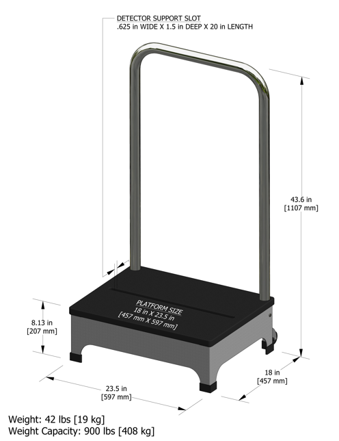 Combination Step & Platform Positioning Device 1-Step