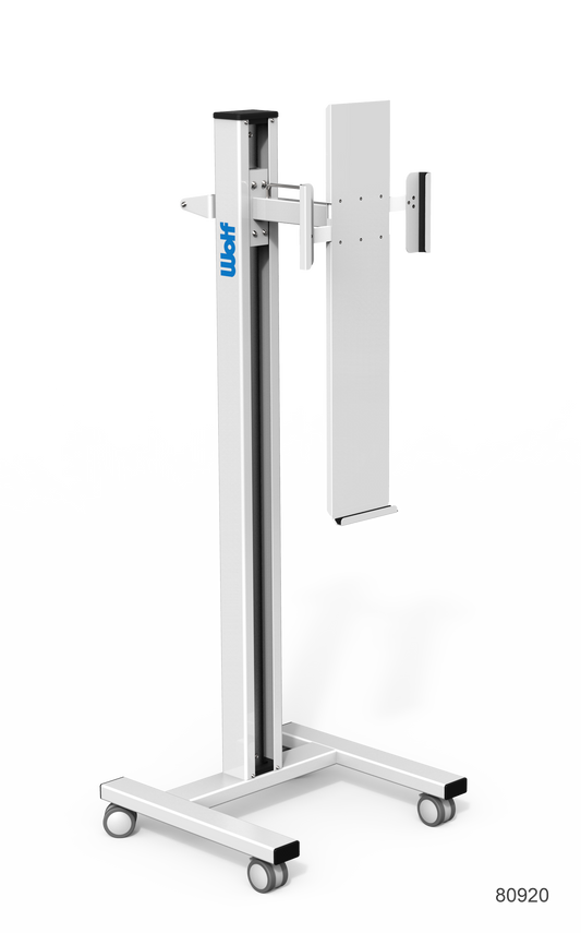 Tall DR/CR Stand | DR/CR Moble Cassette Holder- Tall Fixed Arm Length (for spinal applications)