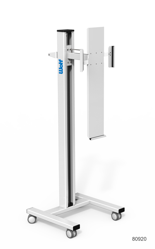 Tall DR/CR Stand | DR/CR Moble Cassette Holder- Tall Fixed Arm Length (for spinal applications)