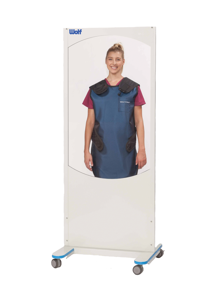 Lead Glass SAFTY GLASS Mobile Barrier Wolf XRay